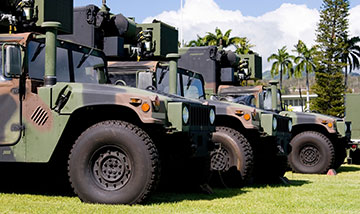 military vehicle components